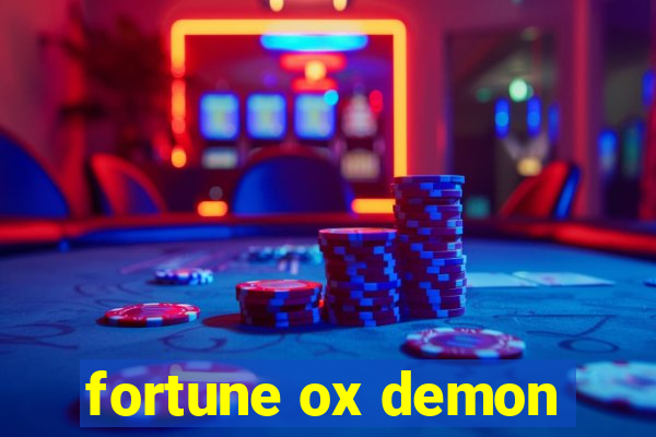 fortune ox demon